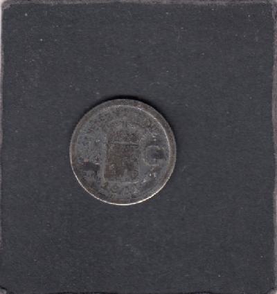 Beschrijving: 1/4 Gulden